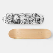 Tattoo Deck Persoonlijk Skateboard (Horizontaal)