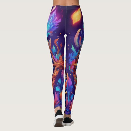 Tattoo Design Leggings (Achterkant)