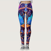 Tattoo Design Leggings (Voorkant)
