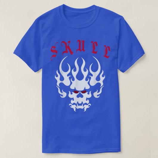 Tattoo doodskelet T-shirt (Design voorkant)