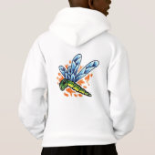 Tattoo Dragonfly Hooded Sweatshirt (Achterkant)
