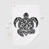 Tattoo Duiker Schildpad Golfhanddoek (Insitu)