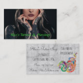 Tattoo en Piercings Winkelen Visitekaartje (Voorkant / Achterkant)
