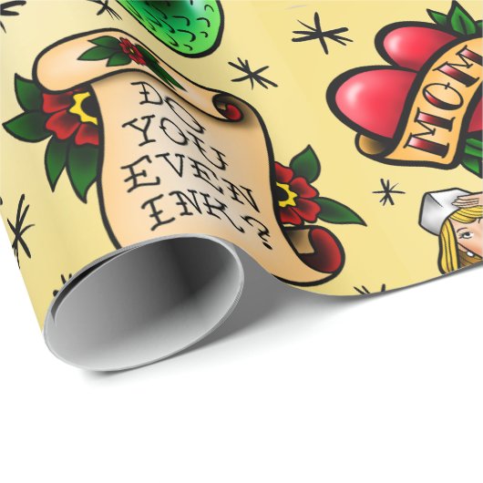 Tattoo Flash-vellen ompakken papier (Rol Hoek)