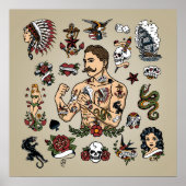 Tattoo flits poster (Voorkant)