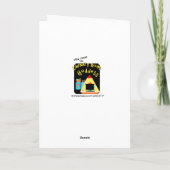 Tattoo Fun Voeg een naam of ouderdom aan de Groet  Kaart (Achterkant)