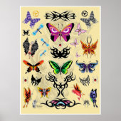 Tattoo Geezer-01 Poster (Voorkant)