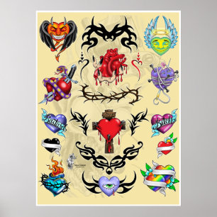Tattoo Geezer-02 Poster