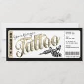 Tattoo Get Inked Gift Kaart Voucher (Voorkant)