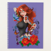 Tattoo Girl Planner (Voorkant)