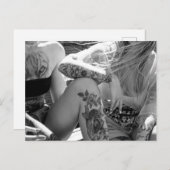 TATTOO GIRLS BRIEFKAART (Voorkant / Achterkant)
