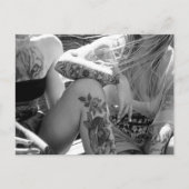 TATTOO GIRLS BRIEFKAART (Voorkant)