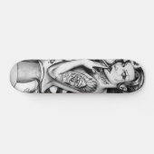 tattoo girls skateboard (Horizontaal)