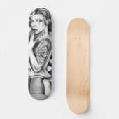 tattoo girls skateboard (Voorkant)