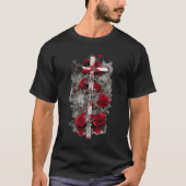 Tattoo gothic cross 23 t-shirt (Voorkant)
