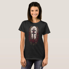 Tattoo gothic cross 25 t-shirt