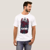 Tattoo gothic cross 5 t-shirt (Voorkant volledig)