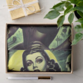 Tattoo Gothic Vrouw Tissuepapier (Geschenk)