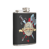 TATTOO GUILD LEADER - Sword, Ax en Shield Heupfles (Rechts)