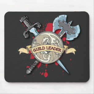 TATTOO GUILD LEADER - Sword, Ax en Shield Muismat