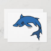  Tattoo haaien Briefkaart (Voorkant / Achterkant)