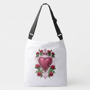 Tattoo Hart met Doorns Cross-Body Bag Crossbody Tas
