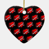 Tattoo harten keramisch ornament (Achterkant)