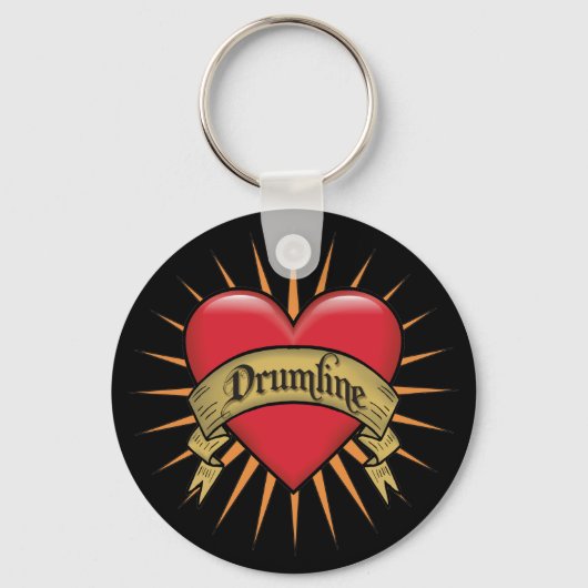 Tattoo Hear Drumline Sleutelhanger (Voorkant)
