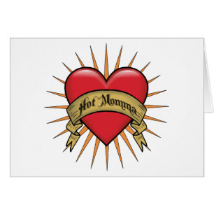 Tattoo Heart Hot Momma
