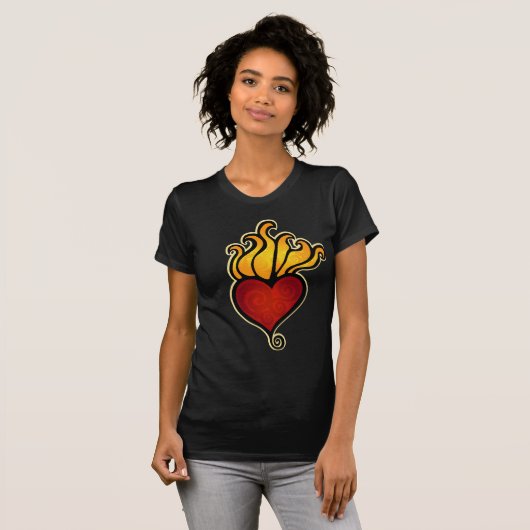 Tattoo Heart T-shirt (Voorkant volledig)