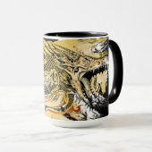 Tattoo Henna Dragon Mok (Voorkant rechts)