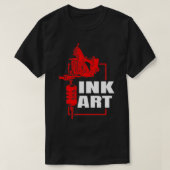 Tattoo Ink Art Tattoog Machine Tats Lover Tattoo T-shirt (Design voorkant)