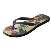 tattoo is uitgeflitst unisex teenslippers (Schuin)