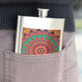 Tattoo Kaleidoscope Fractal Heupfles (Voorbeeld)