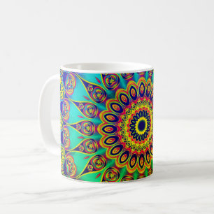 Tattoo Kaleidoscope Fractal Koffiemok