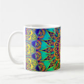 Tattoo Kaleidoscope Fractal Koffiemok (Links)