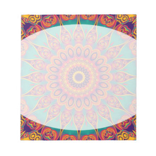 Tattoo Kaleidoscope Fractal Notitieblok