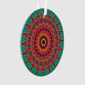 Tattoo Kaleidoscope Fractal Ornament (voorkant)