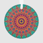 Tattoo Kaleidoscope Fractal Ornament (achterkant)