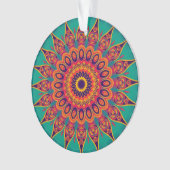Tattoo Kaleidoscope Fractal Ornament (voorkant)