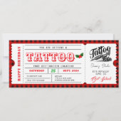 Tattoo Kerstcadeaubon Certificaatbon Kaart (Voorkant)