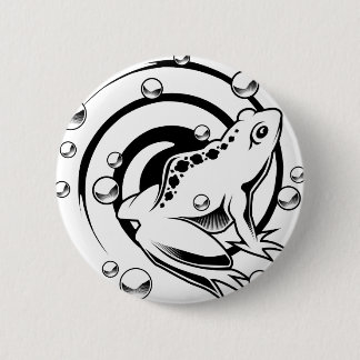 Tattoo Kikker Ronde Button 5,7 Cm