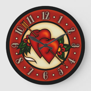 Tattoo kunst Grote Klok