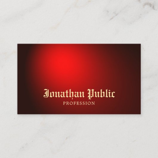 Tattoo kunstenaar Creative Black Red Tattooist Visitekaartje (Voorkant)