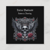 Tattoo kunstenaar salon Visitekaartje (Voorkant)