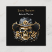 Tattoo kunstenaar salon Visitekaartje (Voorkant)