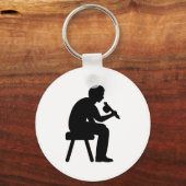 Tattoo kunstenaar sleutelhanger (Voorkant)