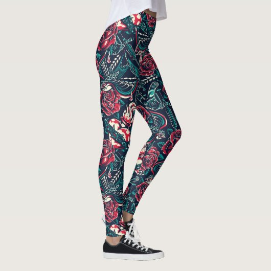  Tattoo Leggings (Rechts)