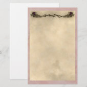  Tattoo Lilies Briefpapier (Voorkant / Achterkant)