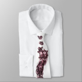 tattoo machine schedel stropdas (Gebonden)